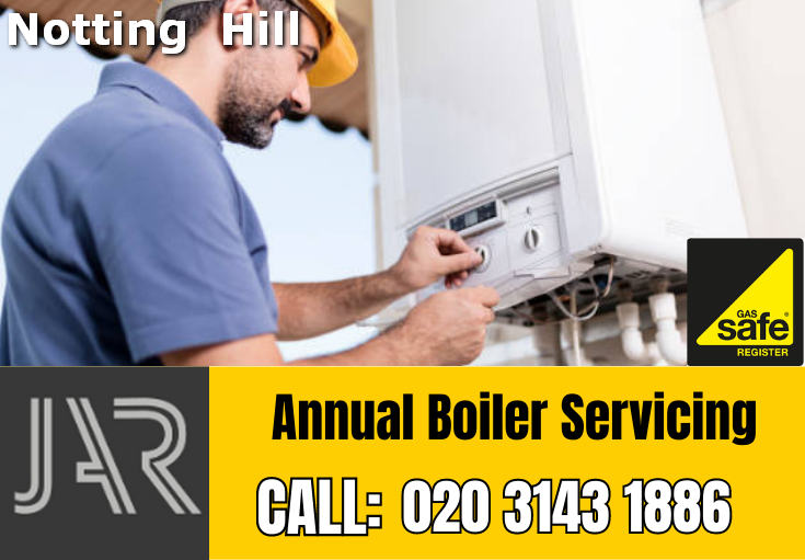 annual boiler servicing Notting Hill