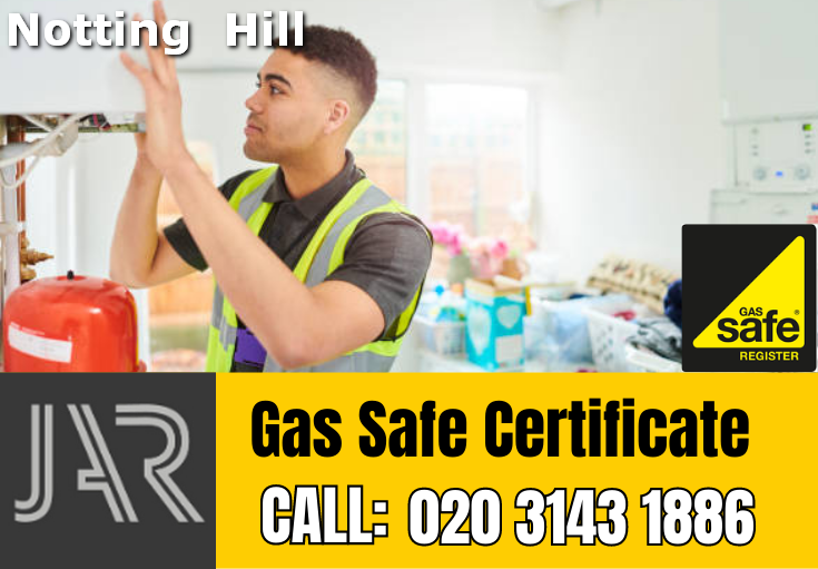 gas safe certificate Notting Hill