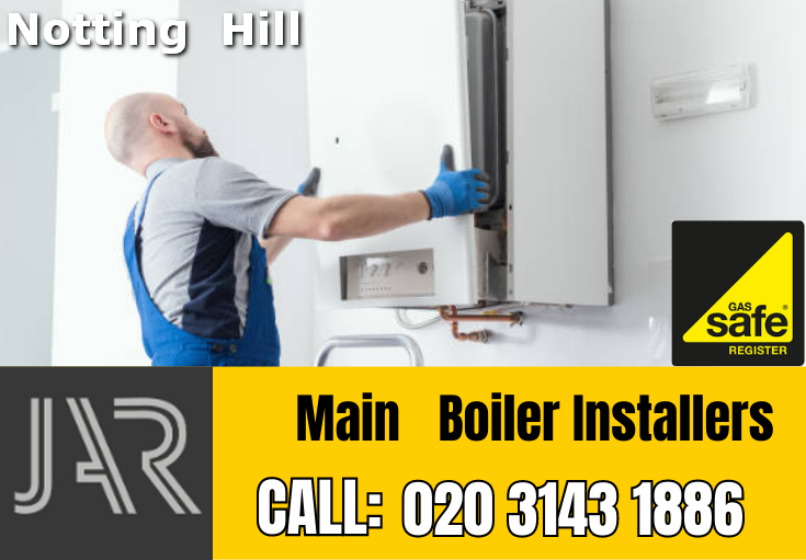 Main boiler installation Notting Hill