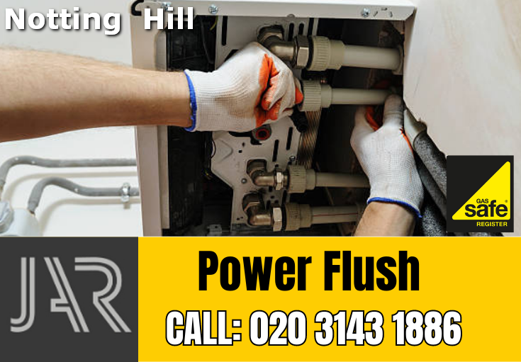 power flush Notting Hill